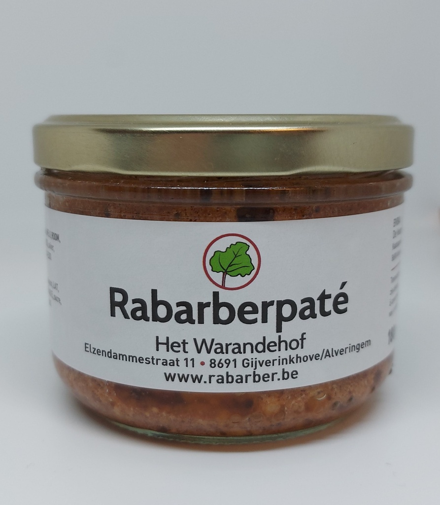 Paté rabarber 180gr