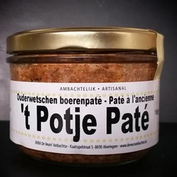 [409] Paté t potje - ouderwetschen boerenpaté 180gr